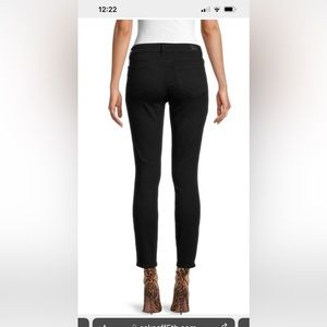 Paige - Black Verdugo Ankle Denim - 5 pocket style with zip fly. 27” inseam